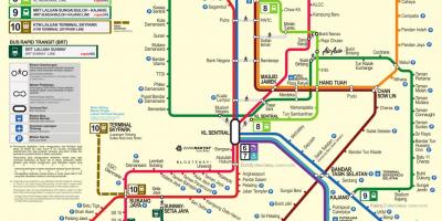 LRT карта новы