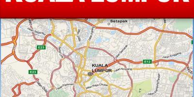 Карта Куала-Лумпур offline