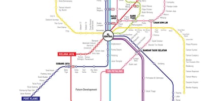 Будаўніцтва КЛ Сентрал карце 