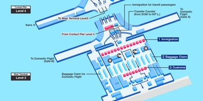 Тэрмінал KLIA карце