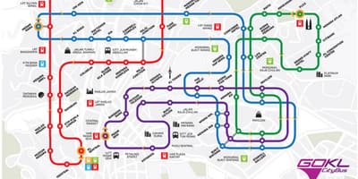 Заходзім КЛ гарадскіх аўтобусных карце